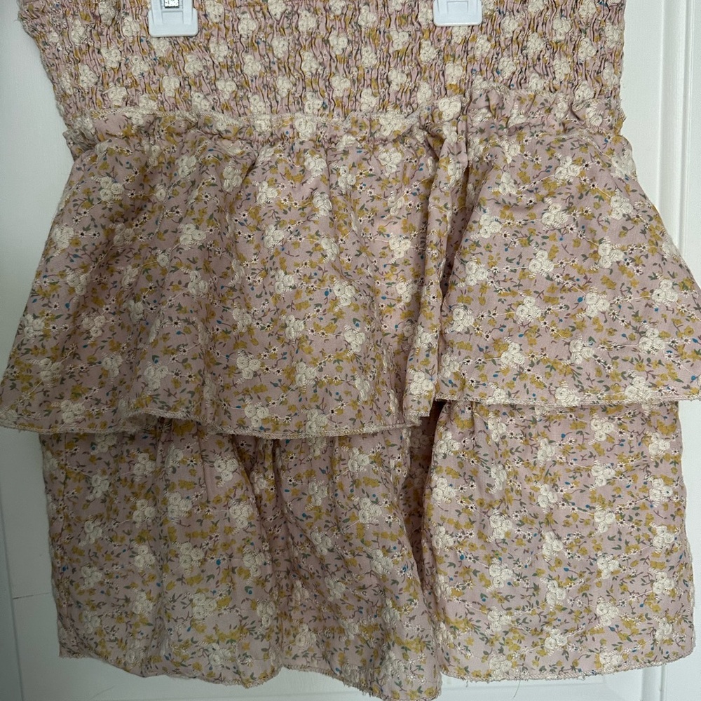 The Impecable Pig  floral skirt